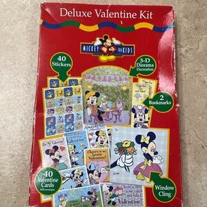 Vtg Mickey's for Kids Valentines Day Cards  NIB New Sealed